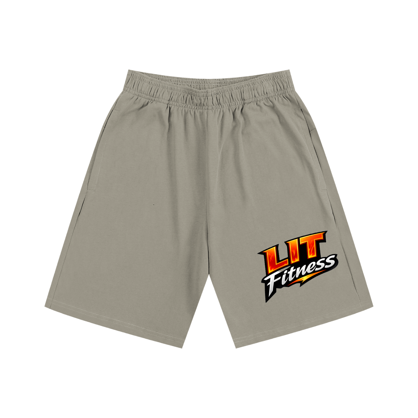 Lit Fitness Essential Heavyweight Cotton Shorts