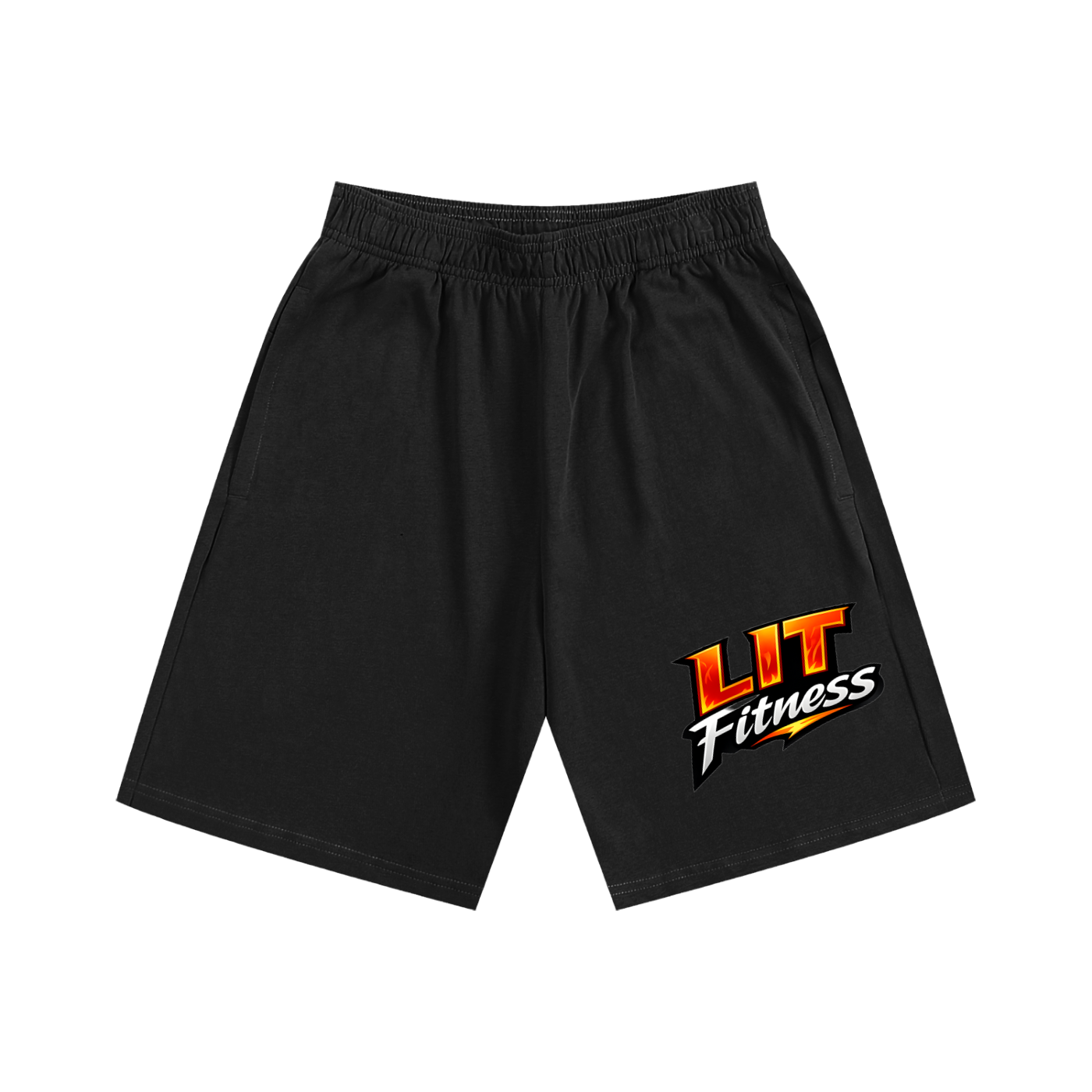 Lit Fitness Essential Heavyweight Cotton Shorts