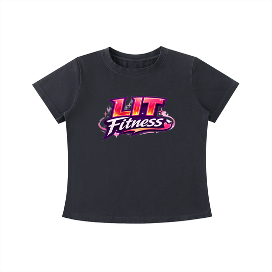 Lit Fitness Vintage Wash Slim Fit T-shirt